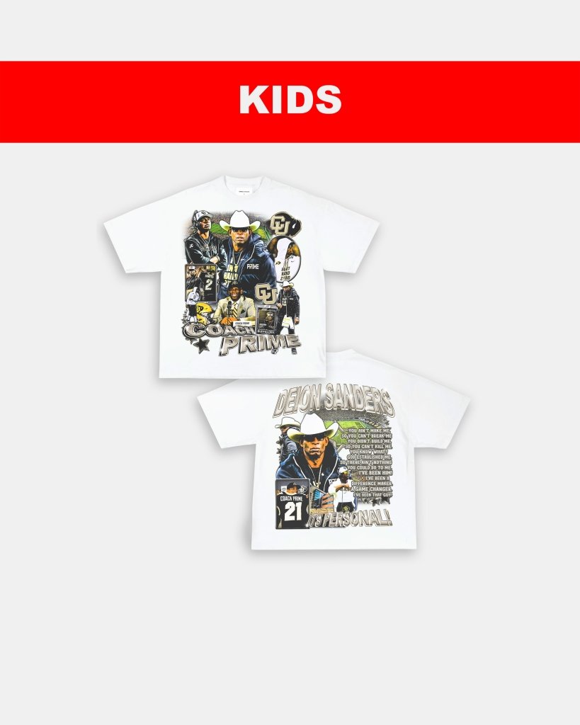 COACH PRIME - KIDS TEE [DS] Hoodie, Sweatshirt | CoreVibeTees.com (Image 2)
