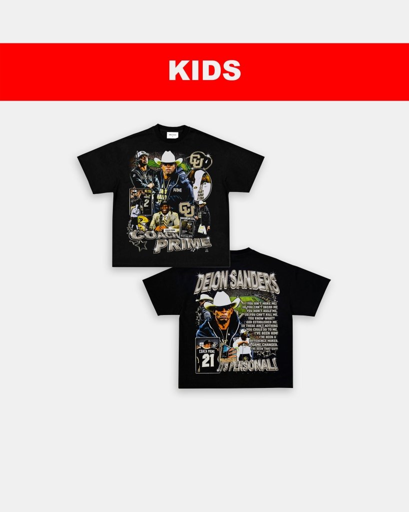 COACH PRIME - KIDS TEE [DS] Hoodie, Sweatshirt | CoreVibeTees.com (Image 3)