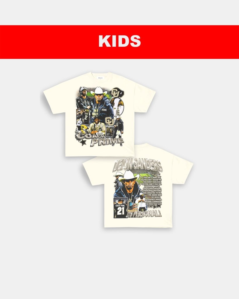 COACH PRIME - KIDS TEE [DS] Hoodie, Sweatshirt | CoreVibeTees.com (Image 4)