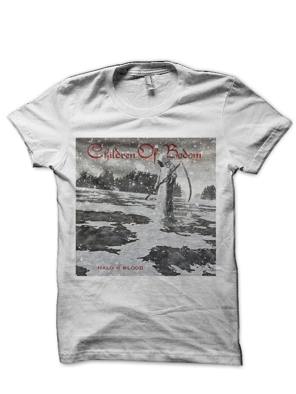 Children Of Bodom Half Sleeve White T-Shirt Hoodie, Sweatshirt | CoreVibeTees.com