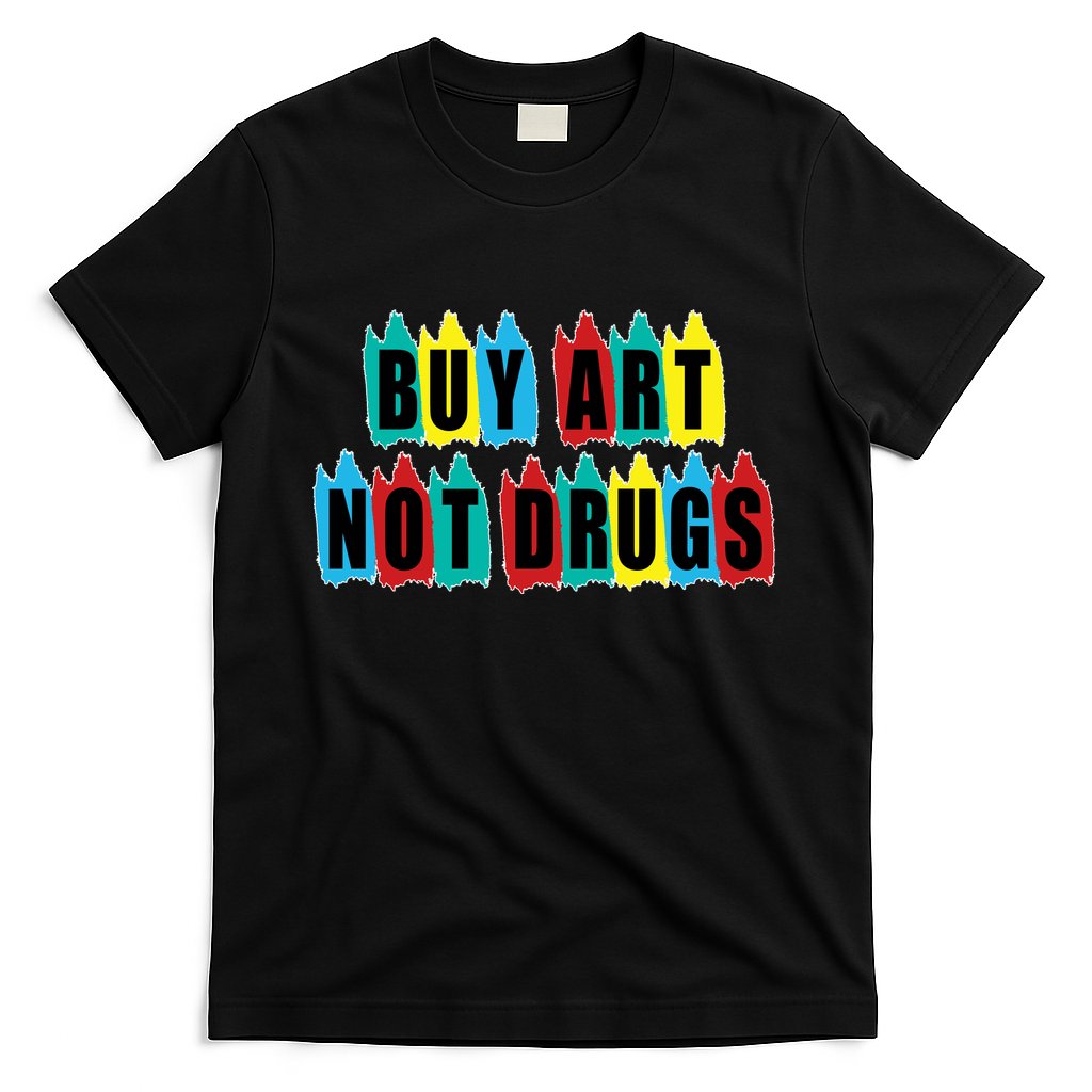 Colorful Buy Art Not Drugs Logo T-Shirt Hoodie, Sweatshirt | CoreVibeTees.com