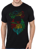 The Beard Half Sleeve Black T-Shirt Hoodie, Sweatshirt | CoreVibeTees.com