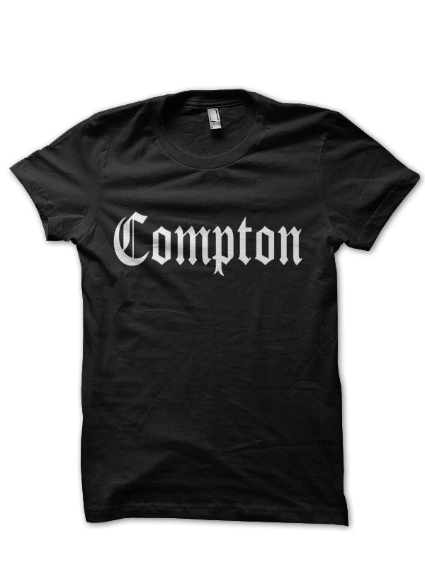Compton Black Tee Hoodie, Sweatshirt | CoreVibeTees.com