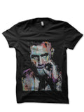 Connor Spray Paint Black T-Shirt Hoodie, Sweatshirt | CoreVibeTees.com
