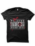 Villains Advisory Black T-Shirt Hoodie, Sweatshirt | CoreVibeTees.com