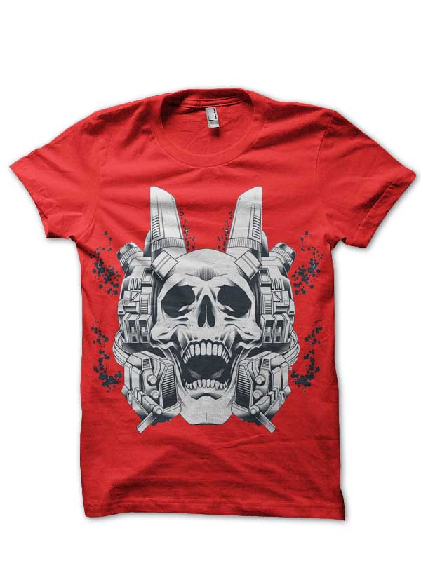 Robot Skull T-Shirt Hoodie, Sweatshirt | CoreVibeTees.com