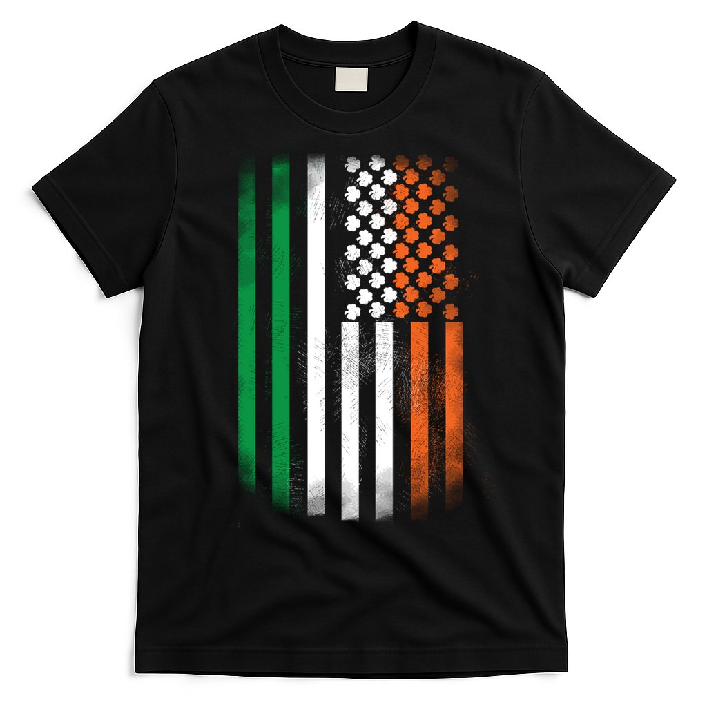 Cool Irish American Flag T-Shirt Hoodie, Sweatshirt | CoreVibeTees.com