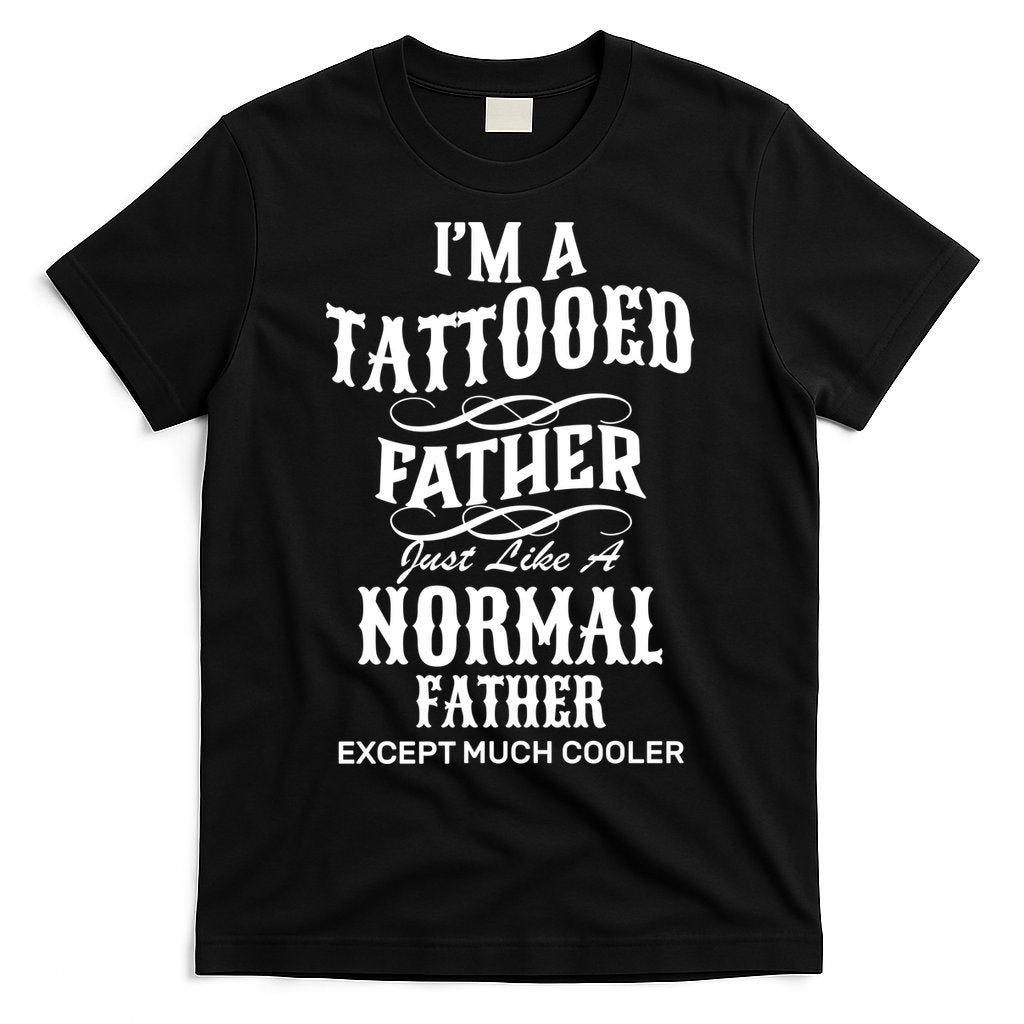 Cool Tattooed Father T-Shirt Hoodie, Sweatshirt | CoreVibeTees.com