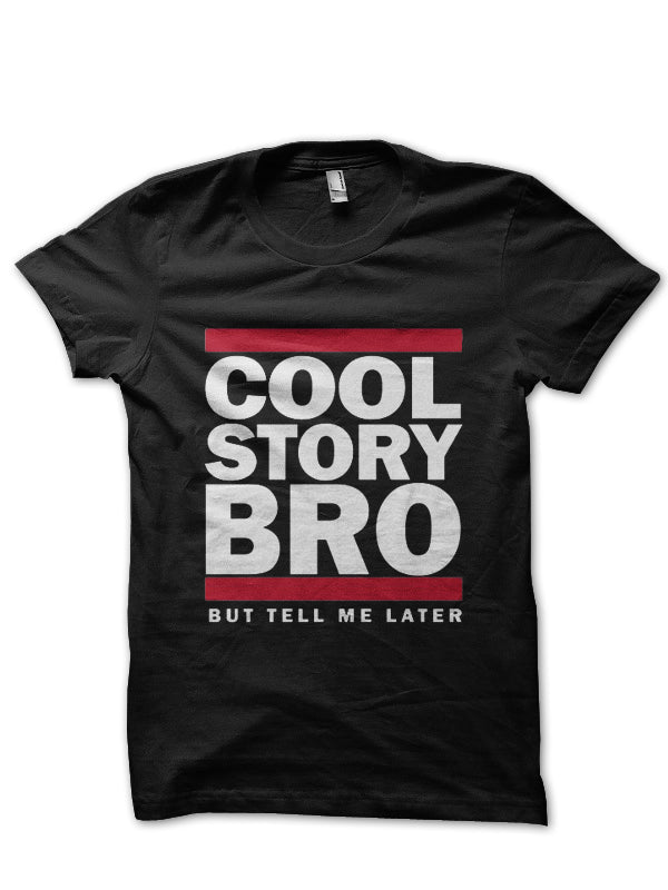 Cool Story Black Tee Hoodie, Sweatshirt | CoreVibeTees.com