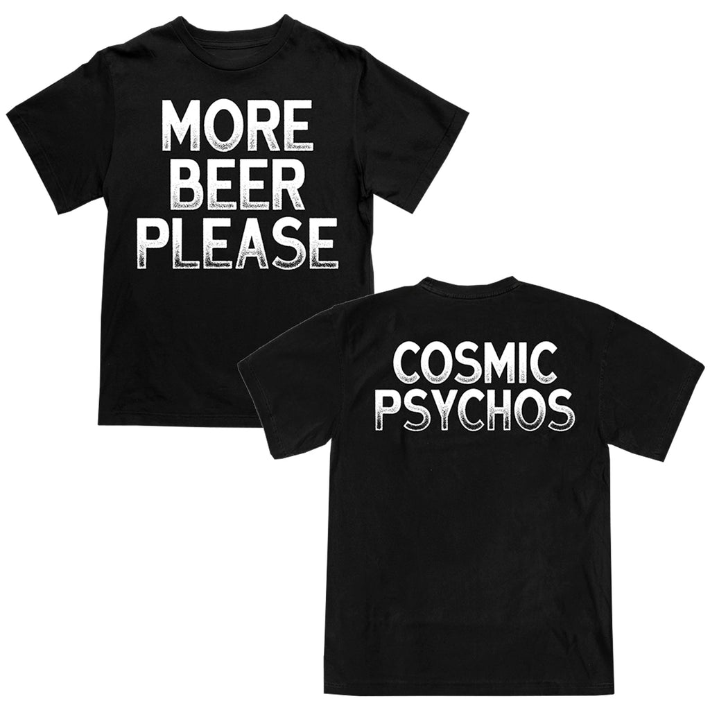 More Beer Please T-Shirt (Black) Hoodie, Sweatshirt | CoreVibeTees.com (Image 1)
