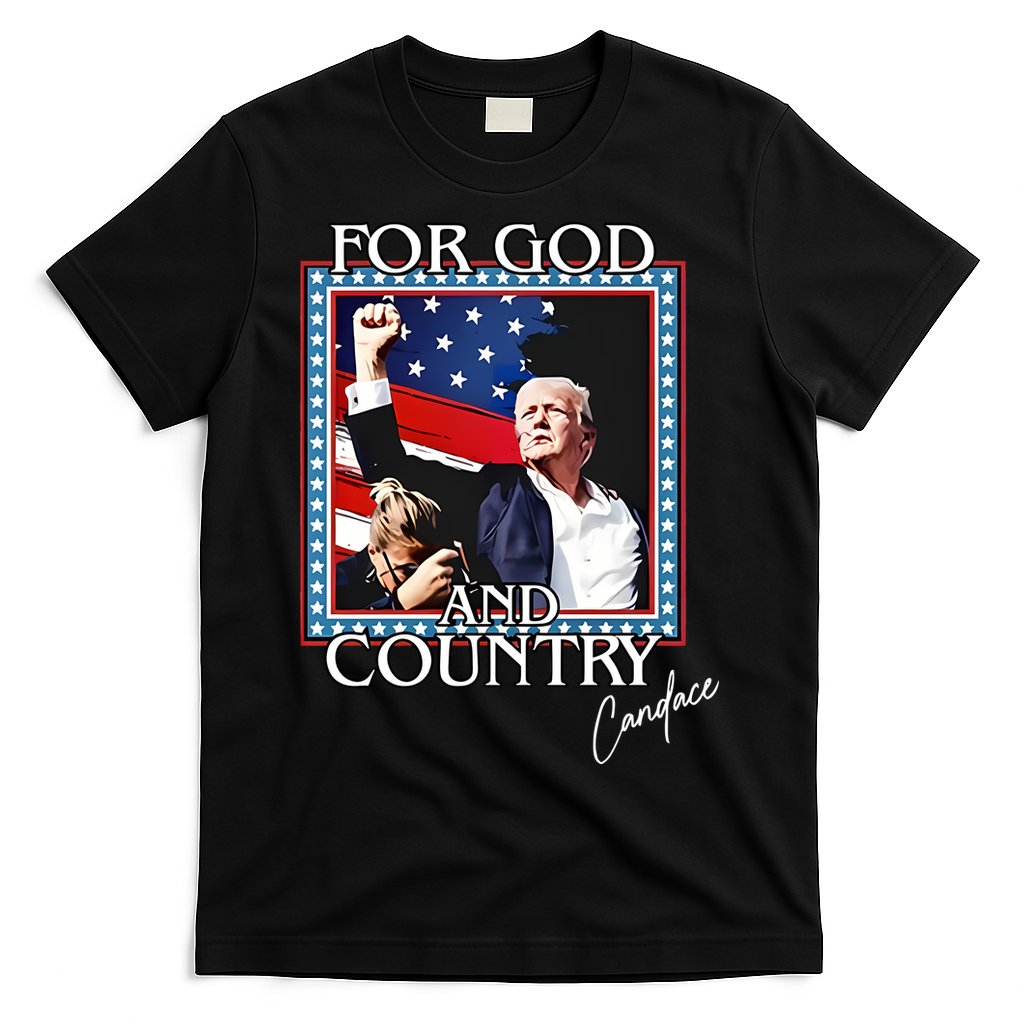 Candace Owens Trump For God And Country T-Shirt Hoodie, Sweatshirt | CoreVibeTees.com