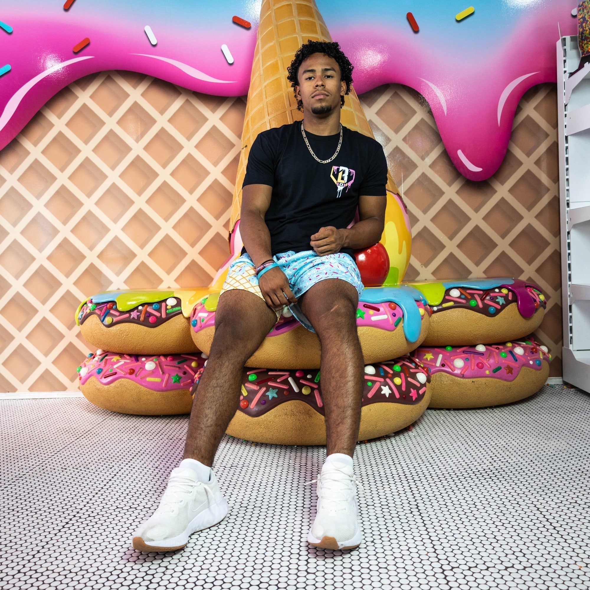 Ice Cream Tee - Cotton Candy Hoodie, Sweatshirt | CoreVibeTees.com (Image 3)