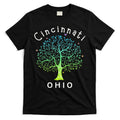 Cincinnati Ohio With Tree Love For Cincinnati T-Shirt Hoodie, Sweatshirt | CoreVibeTees.com