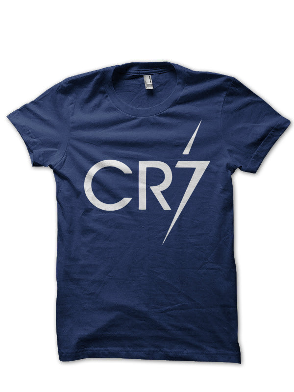 CR 7 Navy Blue Tee Hoodie, Sweatshirt | CoreVibeTees.com