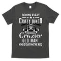 Crazy Old Biker Man T-Shirt Hoodie, Sweatshirt | CoreVibeTees.com