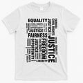 Civil Rights Equality Freedom Justice Liberty T-Shirt Hoodie, Sweatshirt | CoreVibeTees.com