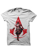 Assassins Creed White Tee Style002 Hoodie, Sweatshirt | CoreVibeTees.com