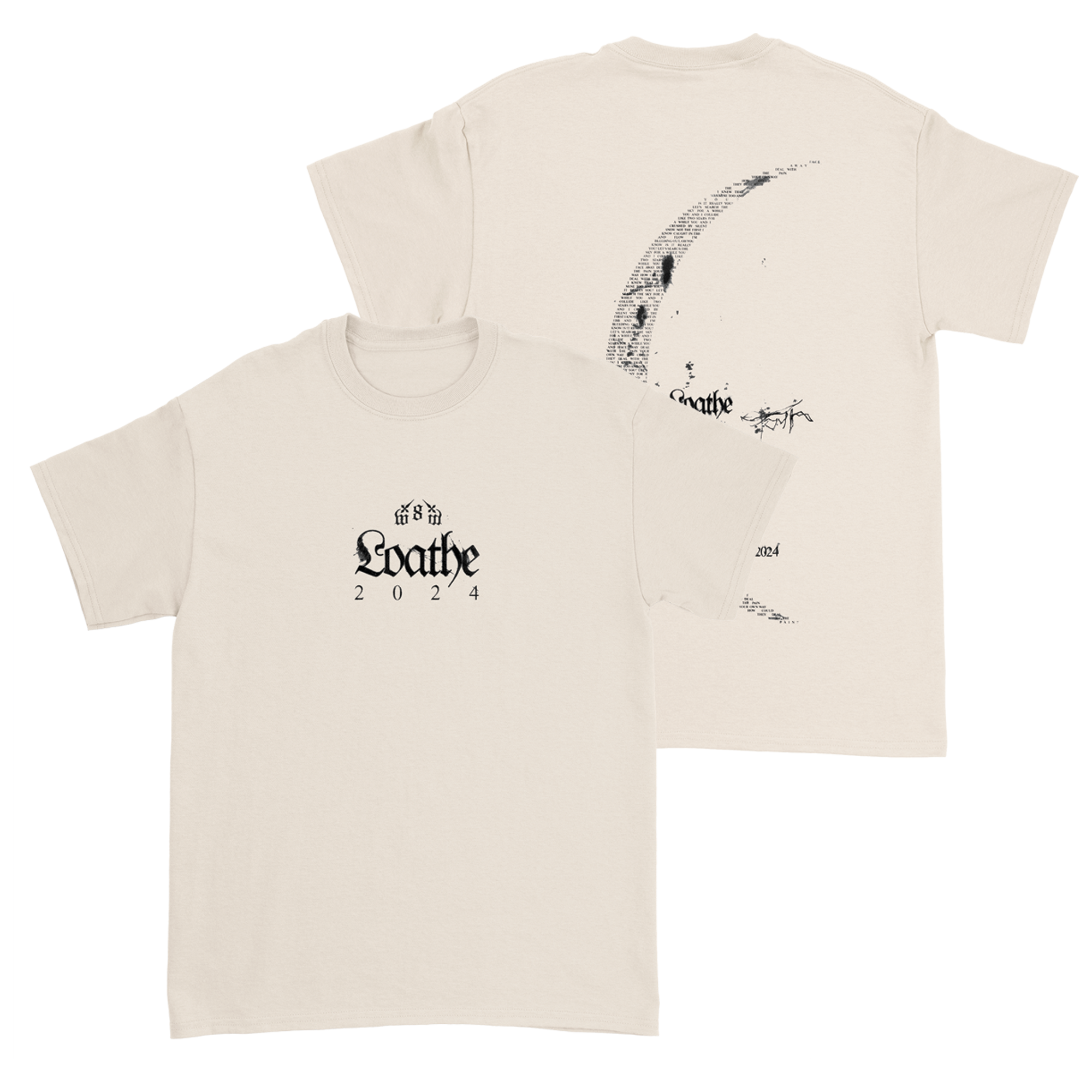 Loathe - Crescent T-Shirt Hoodie, Sweatshirt | CoreVibeTees.com (Image 1)