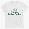 Cat Rolling Fatties Funny T-Shirt Hoodie, Sweatshirt | CoreVibeTees.com