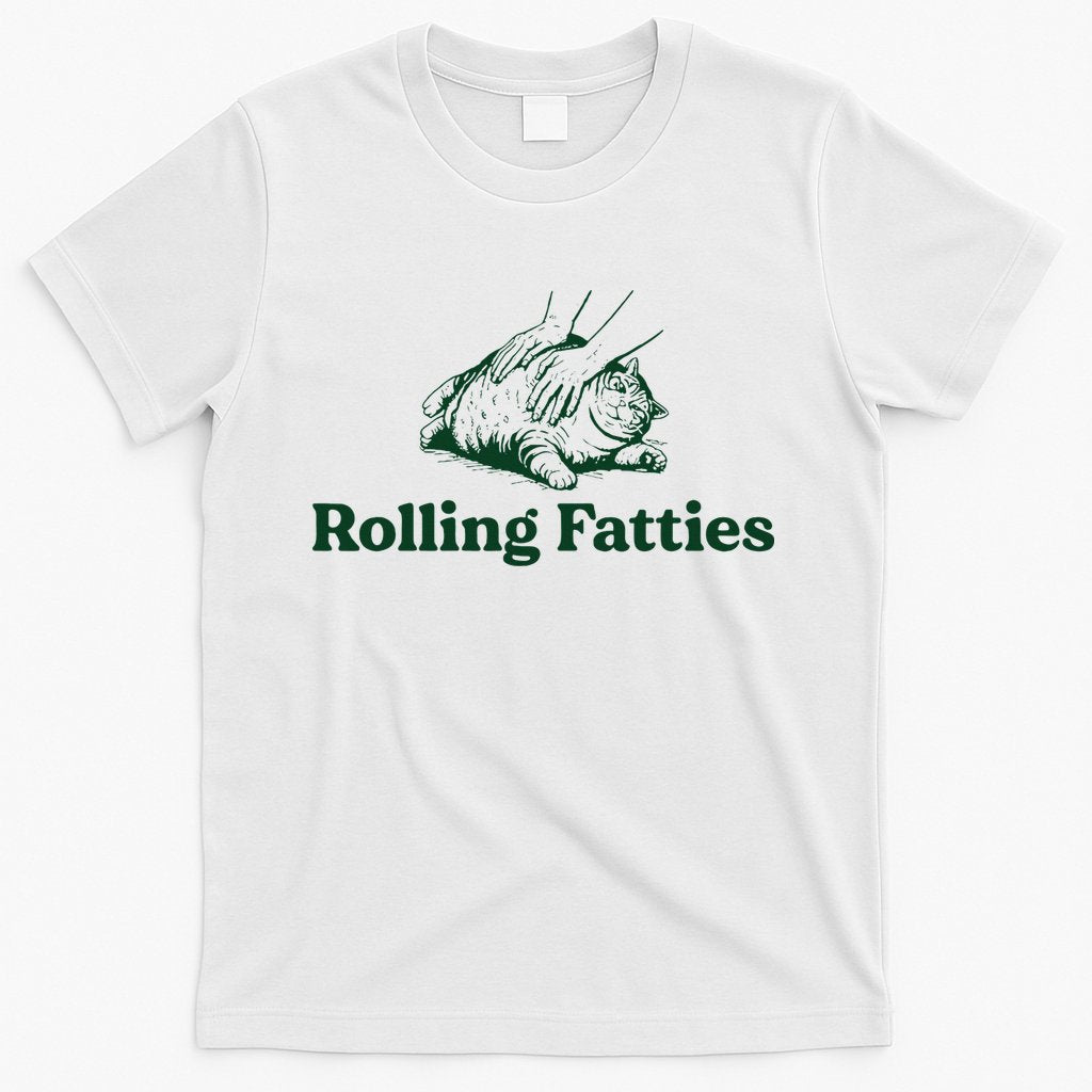 Cat Rolling Fatties Funny T-Shirt Hoodie, Sweatshirt | CoreVibeTees.com