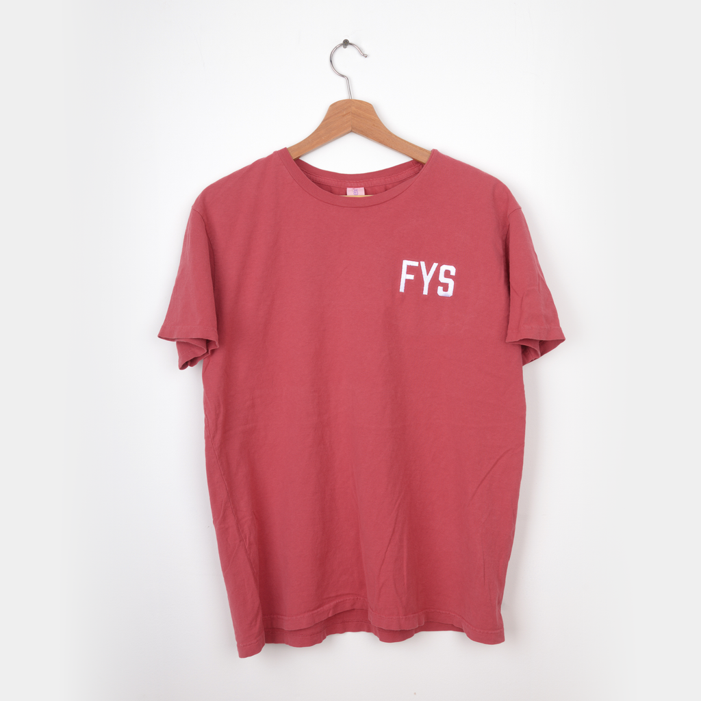 Four Year Strong - Embroidered Logo Shirt (Crimson) Hoodie, Sweatshirt | CoreVibeTees.com (Image 3)