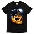 Crow Pumpkin Skull Halloween T-Shirt Hoodie, Sweatshirt | CoreVibeTees.com