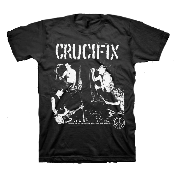 Crucifix No Solution to War T-Shirt Hoodie, Sweatshirt | CoreVibeTees.com