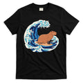 Capybara Surfing Rodent Wave Humor Animal T-Shirt Hoodie, Sweatshirt | CoreVibeTees.com