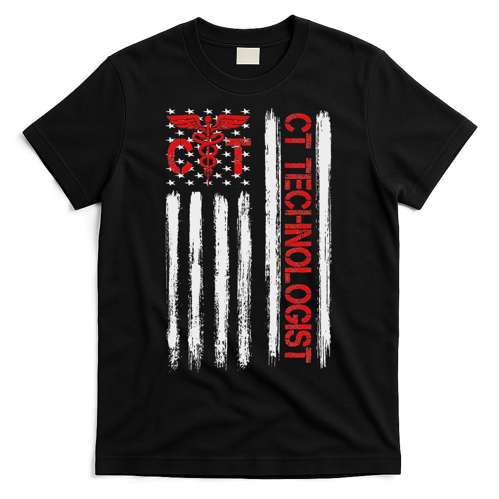 Ct Scan Technologist American Flag Patriotic Radiology T-Shirt Hoodie, Sweatshirt | CoreVibeTees.com