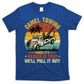 Camel Towing Retro Adult Humor Saying Funny Halloween Gift T-Shirt Hoodie, Sweatshirt | CoreVibeTees.com