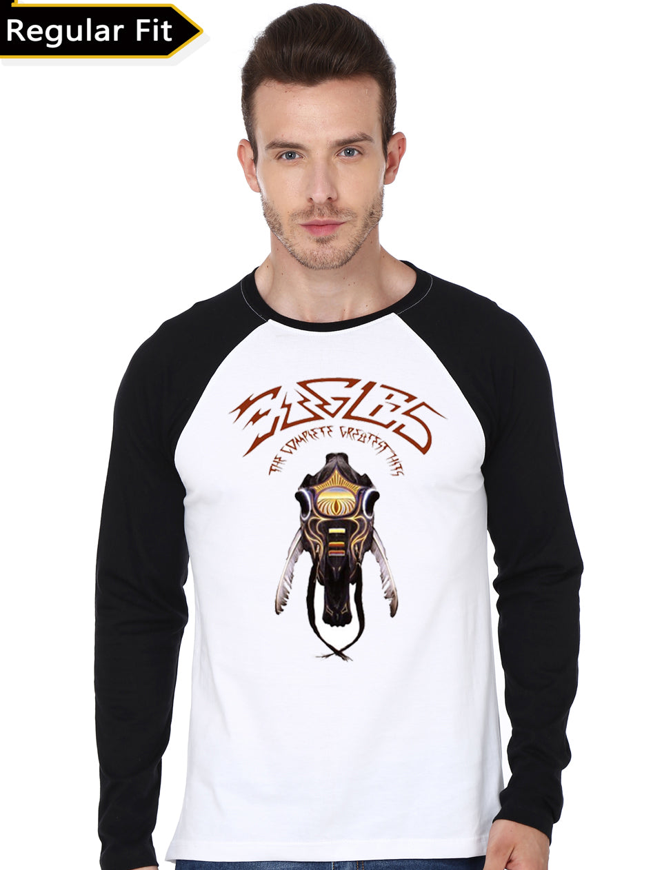 Customize Raglan Full Sleeve T-Shirt Hoodie, Sweatshirt | CoreVibeTees.com