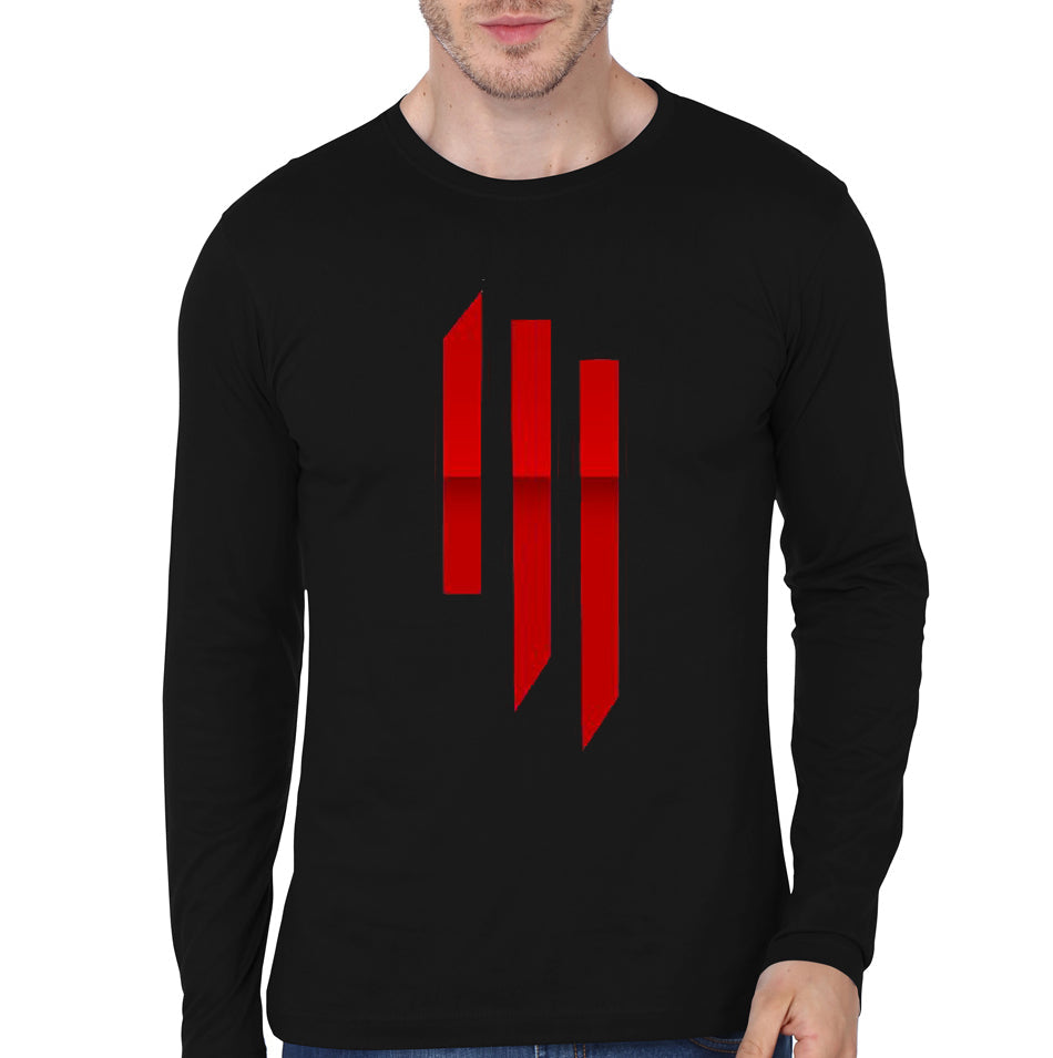 Custom Black Full Sleeve Tee Style002 Hoodie, Sweatshirt | CoreVibeTees.com