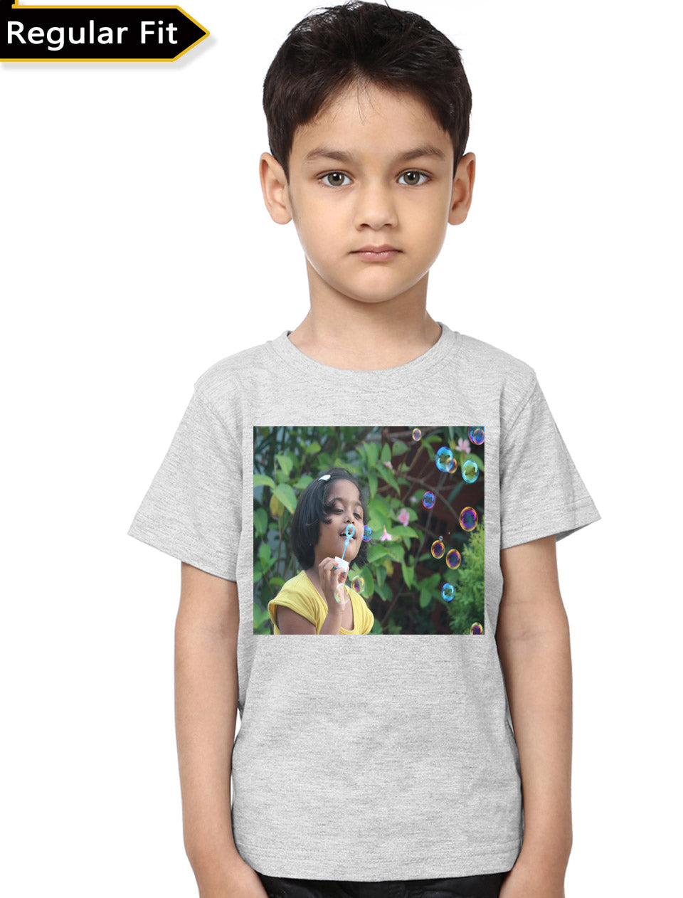 Custom Kid Grey Unisex Tee Hoodie, Sweatshirt | CoreVibeTees.com