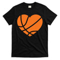 Cute Basketball Heart T-Shirt Hoodie, Sweatshirt | CoreVibeTees.com