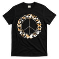 Cute Butterfly Peace Sign T-Shirt Hoodie, Sweatshirt | CoreVibeTees.com