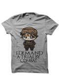 Cute Tyrion Lannister Grey T-Shirt Hoodie, Sweatshirt | CoreVibeTees.com