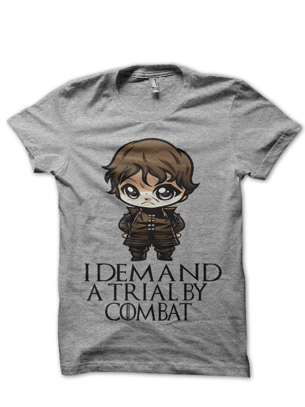 Cute Tyrion Lannister Grey T-Shirt Hoodie, Sweatshirt | CoreVibeTees.com