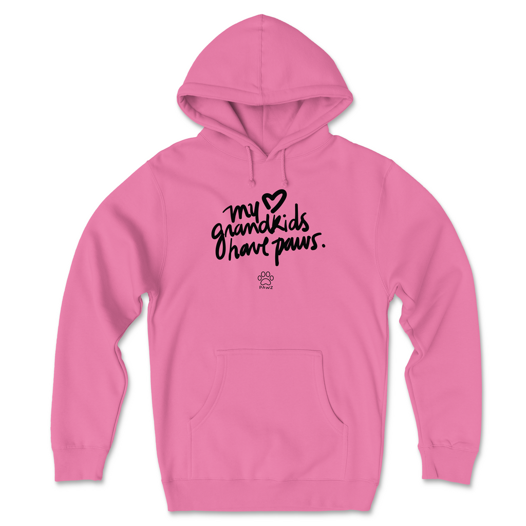 Grandpawz - Front Print (Adult Hoodie) T-Shirts, Sweatshirt | CoreVibeTees.com (Image 1)