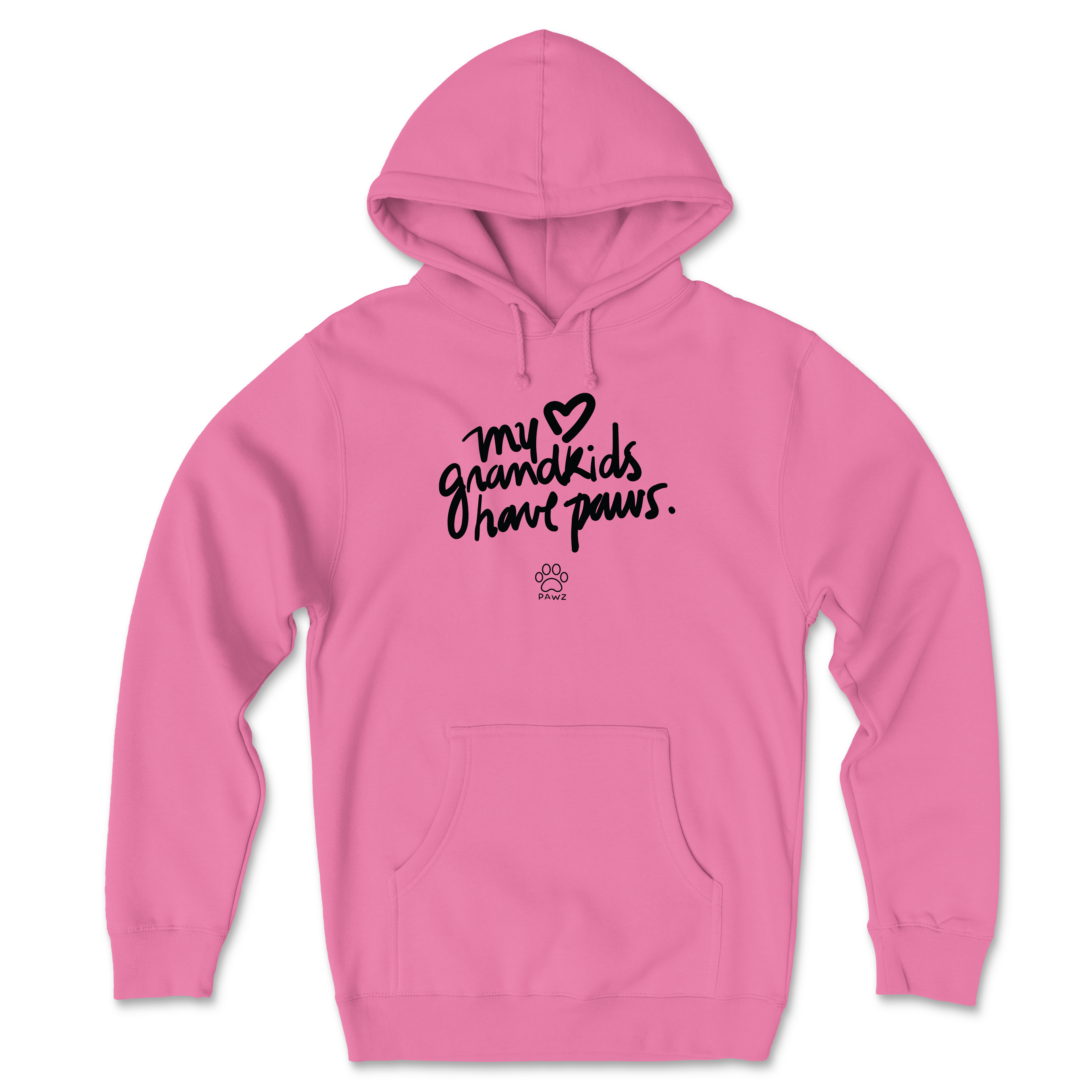 Grandpawz - Front Print (Adult Hoodie) T-Shirts, Sweatshirt | CoreVibeTees.com (Image 1)