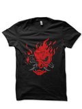 Samurai Demon Half Sleeve Black T-Shirt Hoodie, Sweatshirt | CoreVibeTees.com