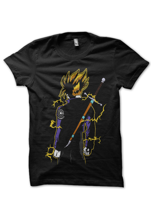 DBZ Black Tee Hoodie, Sweatshirt | CoreVibeTees.com