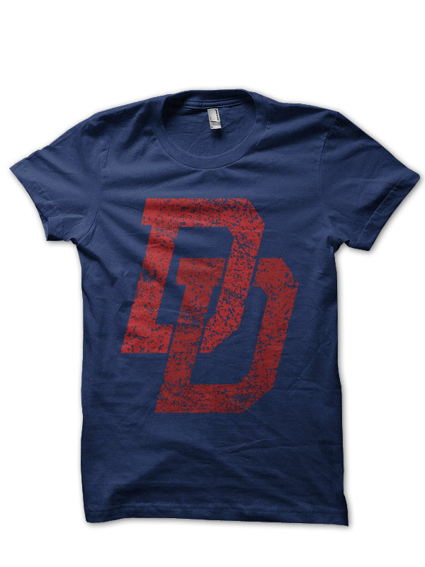 Dare Devil Navy Blue Tee Hoodie, Sweatshirt | CoreVibeTees.com