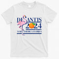 DeSantis 2024 Make America Florida Flamingo Election T-Shirt Hoodie, Sweatshirt | CoreVibeTees.com