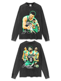 Jayson Tatum Sweatshirt NBA 2024 Style005 T-Shirts, Hoodie | CoreVibeTees.com (Image 1)