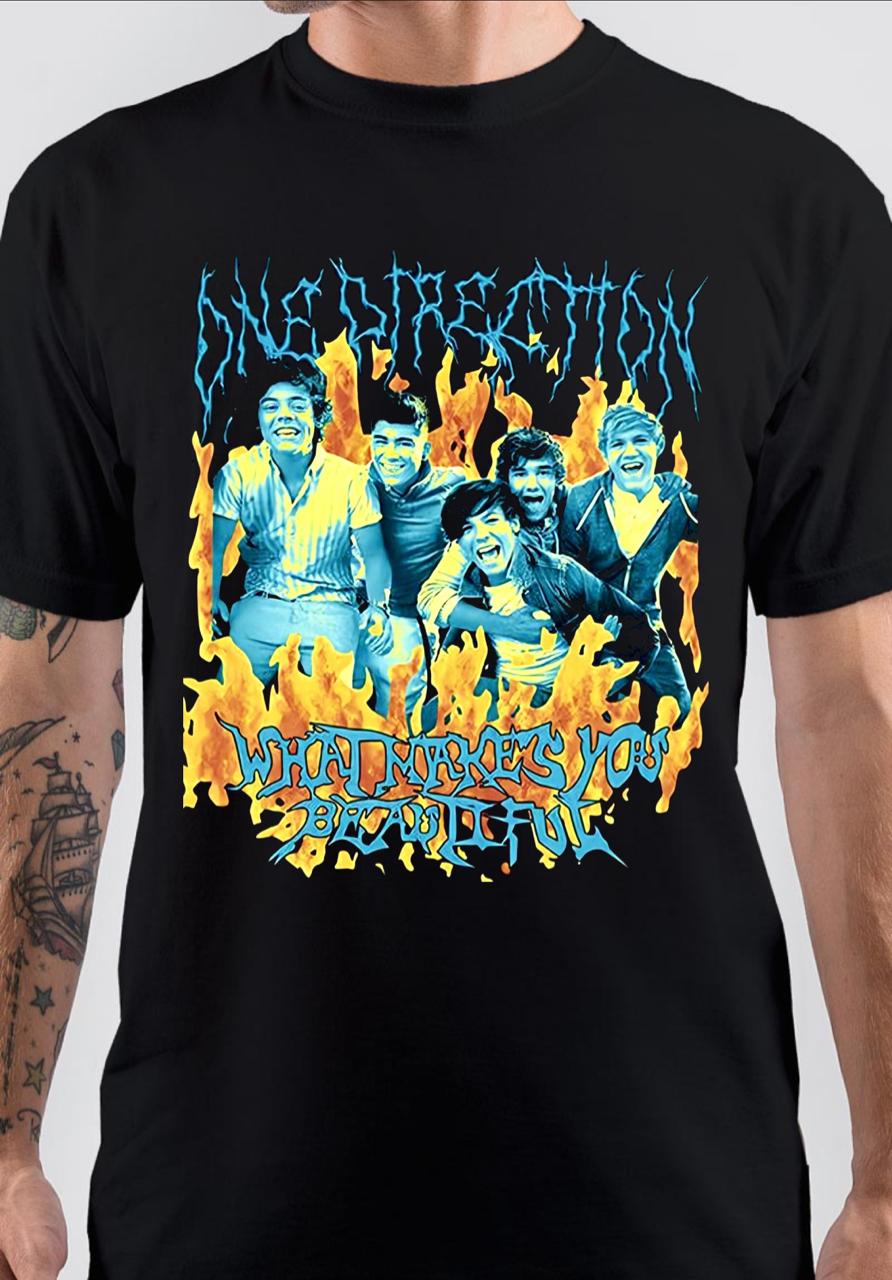 One Direction Heavy Metal T-Shirt Hoodie, Sweatshirt | CoreVibeTees.com
