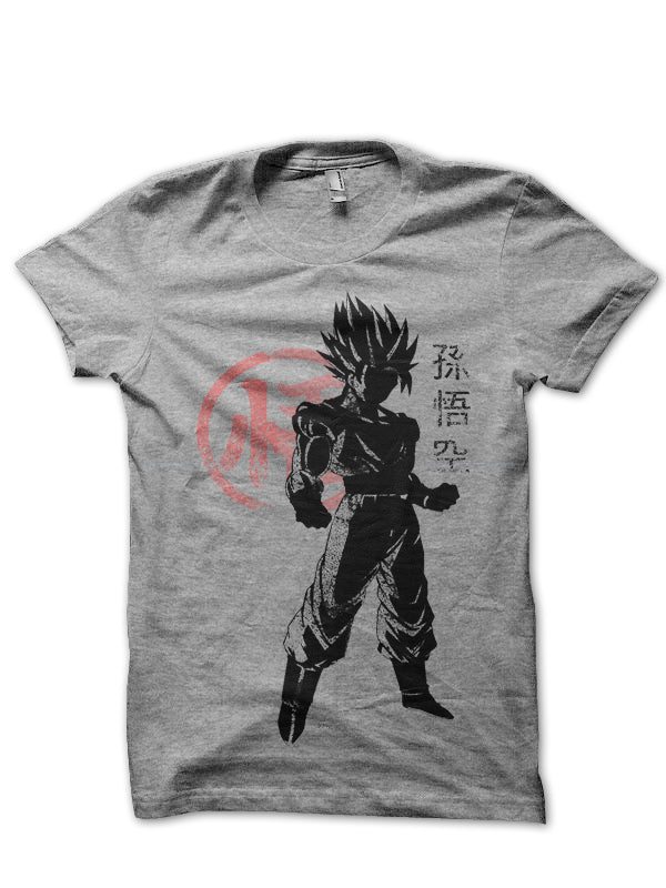 DBZ Grey Tee Style001 Hoodie, Sweatshirt | CoreVibeTees.com