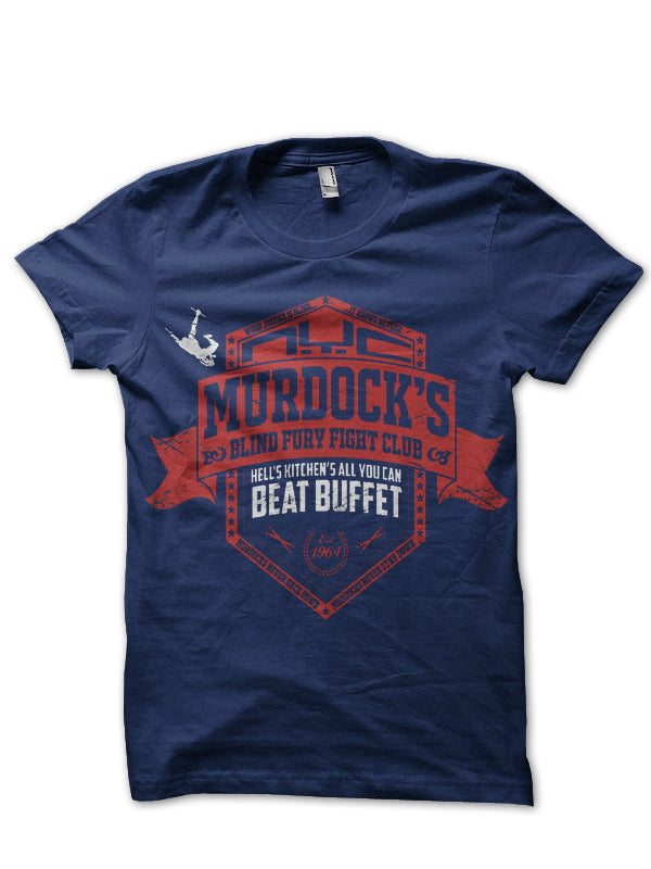 Daredevil Navy Blue Tee Style001 Hoodie, Sweatshirt | CoreVibeTees.com