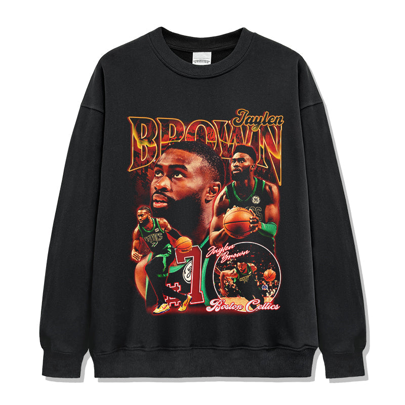 Jaylen Brown Sweatshirt NBA 2024 Style001 T-Shirts, Hoodie | CoreVibeTees.com (Image 4)