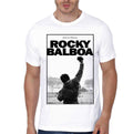 Rocky Balboa Half Sleeve White T-Shirt Hoodie, Sweatshirt | CoreVibeTees.com