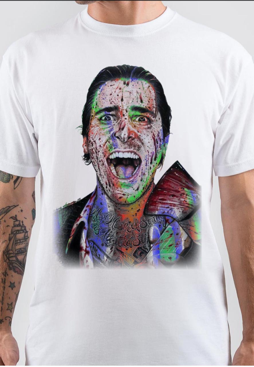 American Psycho White T-Shirt Hoodie, Sweatshirt | CoreVibeTees.com